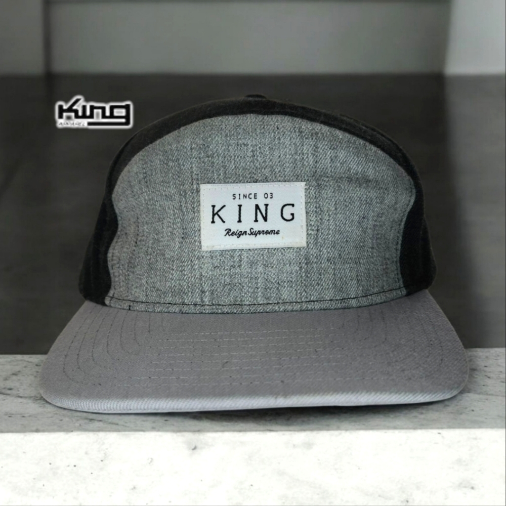 KING Reign Supreme Gray Snapback - OS